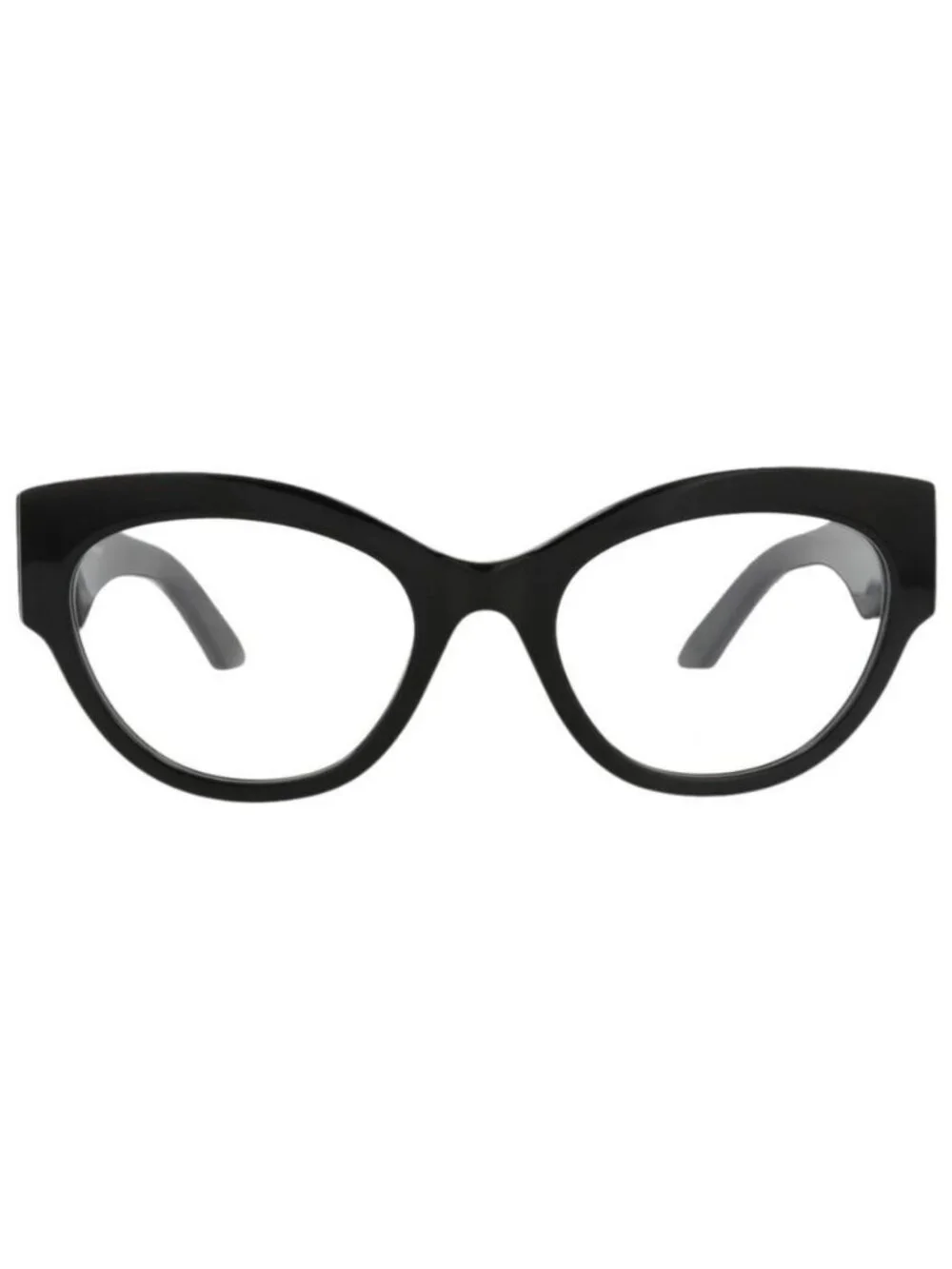New Alexander McQueen Womens Cat Eye Black Black Transparent Fashion Designer Ey